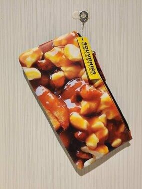 Poutine Zipper Makeup Bag / Travel Bag / Pencil Case By Main & Local